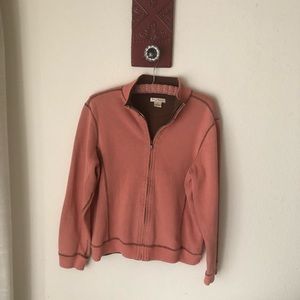 Tommy Bahamas sweater/jacket with zipper. XL